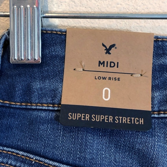 American Eagle Super Super Stretch Midi Shorts | 0 - Picture 6 of 6